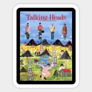 Talking Heads Groundbreaking Grooves Sticker